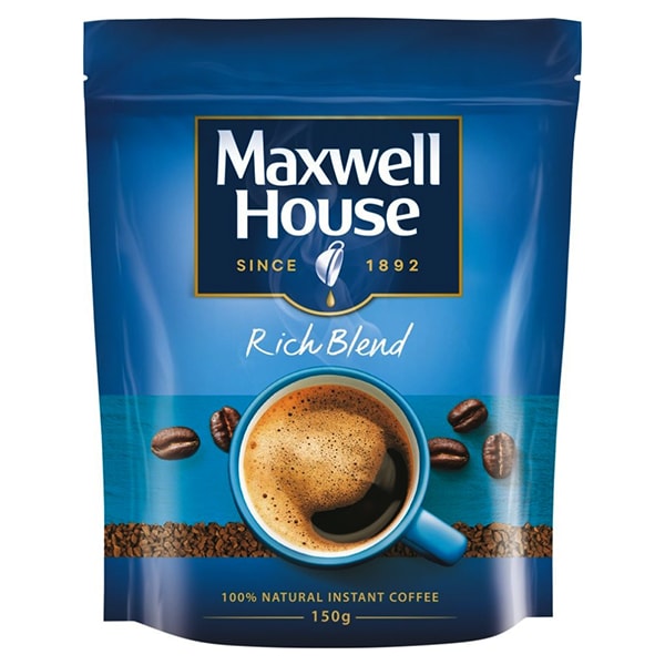 Кофе растворимый Maxwell House Rich Blend сублимированный 150 г.